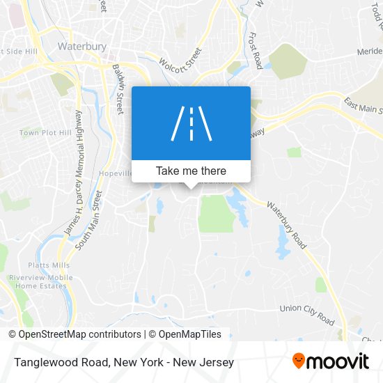 Mapa de Tanglewood Road