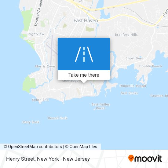Mapa de Henry Street