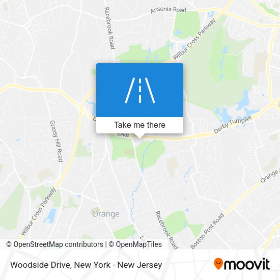 Mapa de Woodside Drive