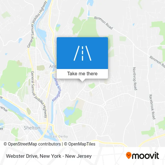 Webster Drive map