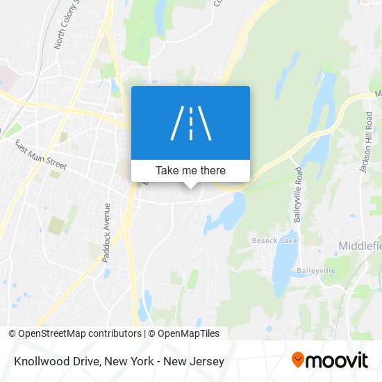 Knollwood Drive map