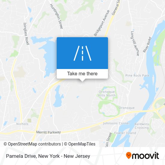 Mapa de Pamela Drive