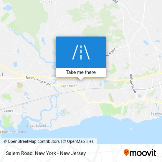 Salem Road map