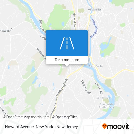 Mapa de Howard Avenue