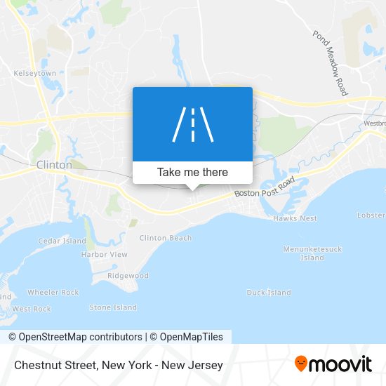 Mapa de Chestnut Street