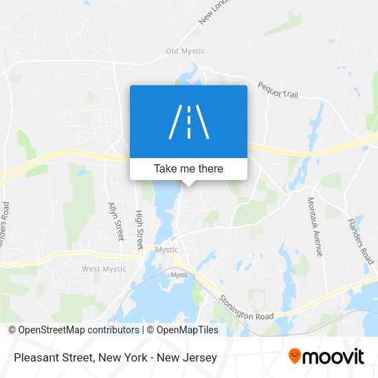 Mapa de Pleasant Street