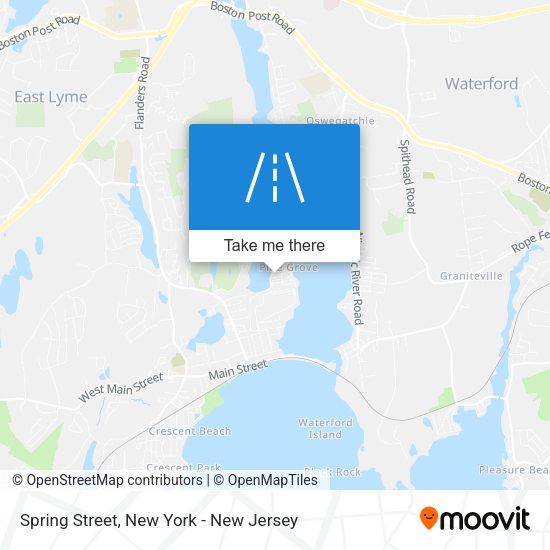 Mapa de Spring Street