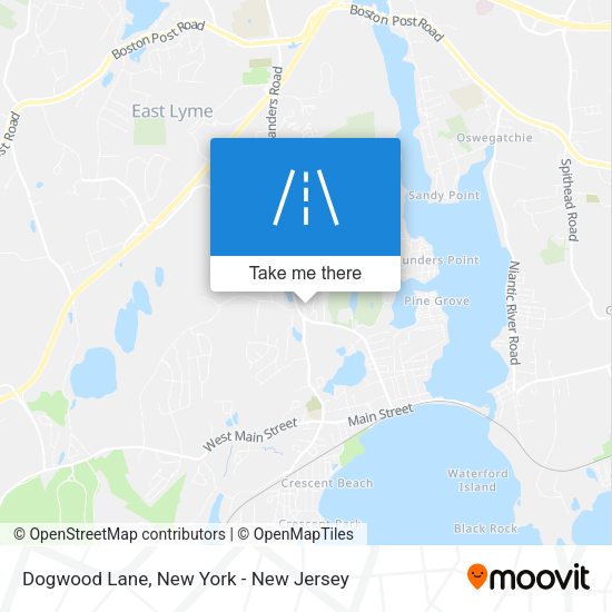 Mapa de Dogwood Lane