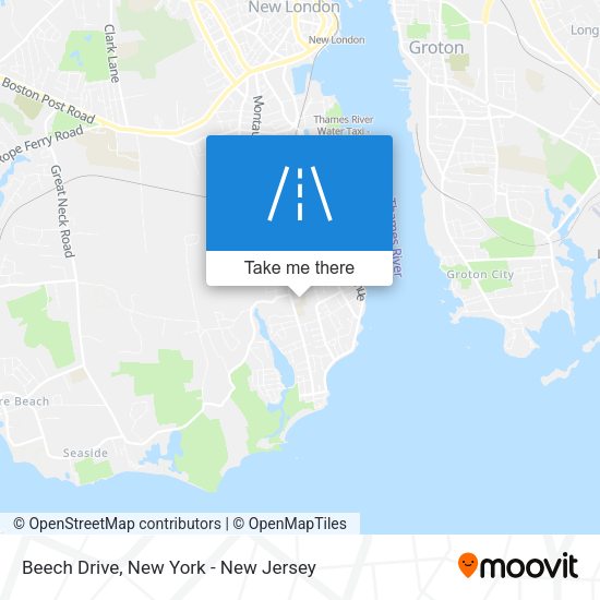 Mapa de Beech Drive