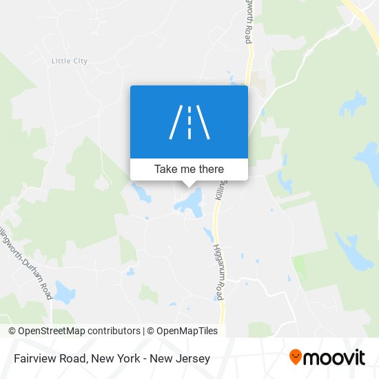 Fairview Road map