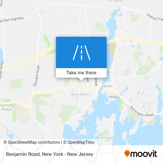 Benjamin Road map