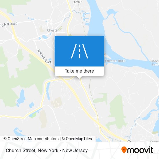 Mapa de Church Street