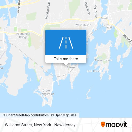 Mapa de Williams Street