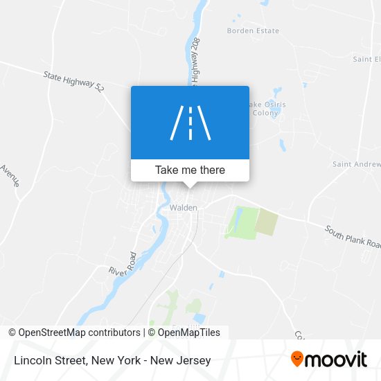 Mapa de Lincoln Street