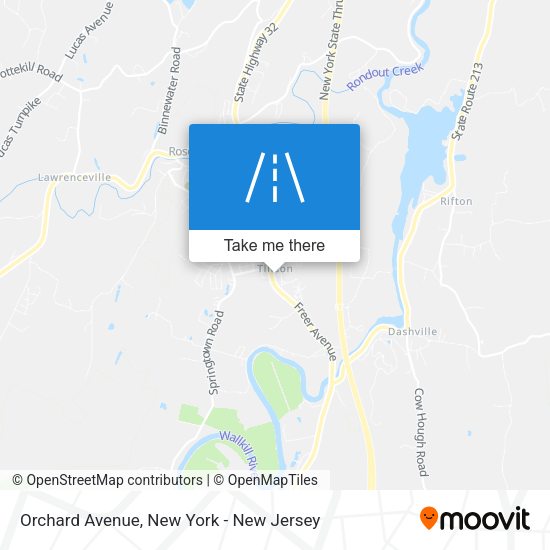 Mapa de Orchard Avenue