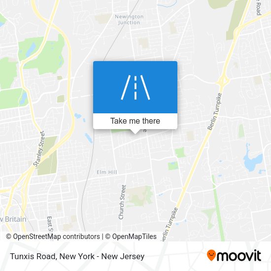 Mapa de Tunxis Road