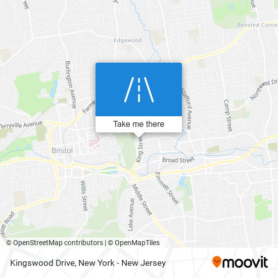 Kingswood Drive map