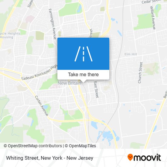 Whiting Street map