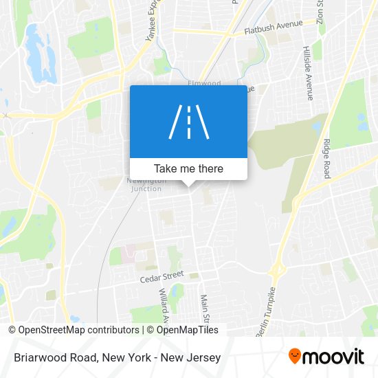 Mapa de Briarwood Road