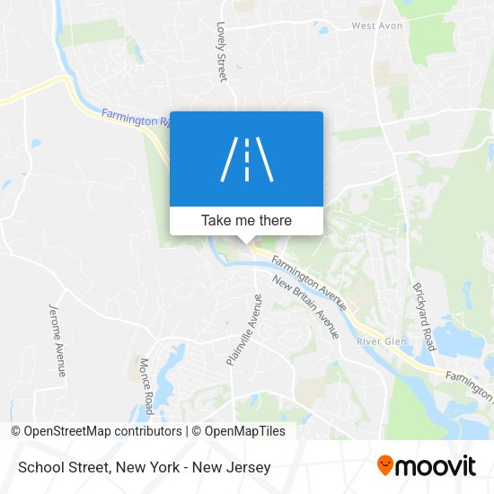 Mapa de School Street