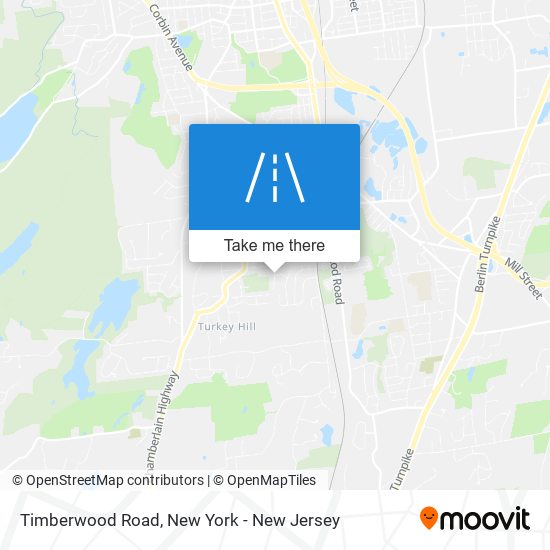 Timberwood Road map