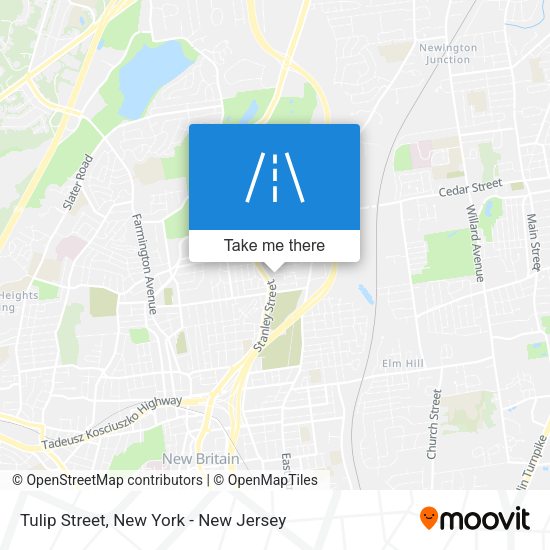 Mapa de Tulip Street