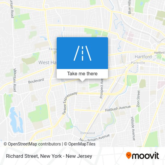 Mapa de Richard Street