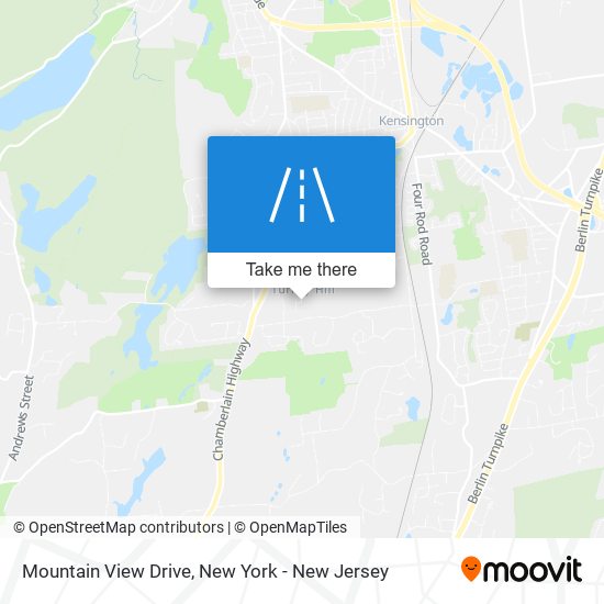 Mapa de Mountain View Drive