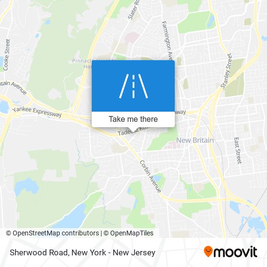 Mapa de Sherwood Road