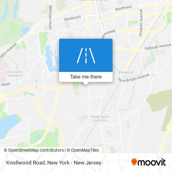 Knollwood Road map