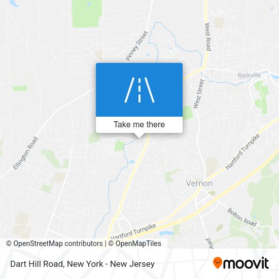 Mapa de Dart Hill Road
