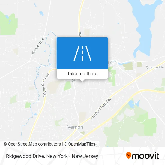 Ridgewood Drive map