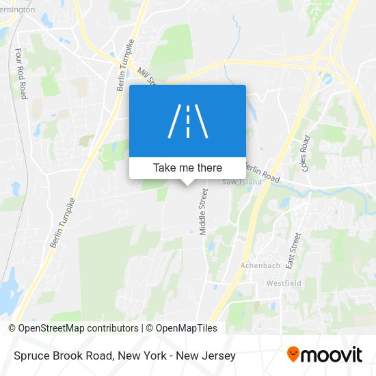 Mapa de Spruce Brook Road