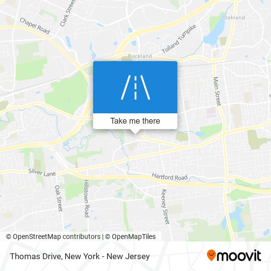 Thomas Drive map