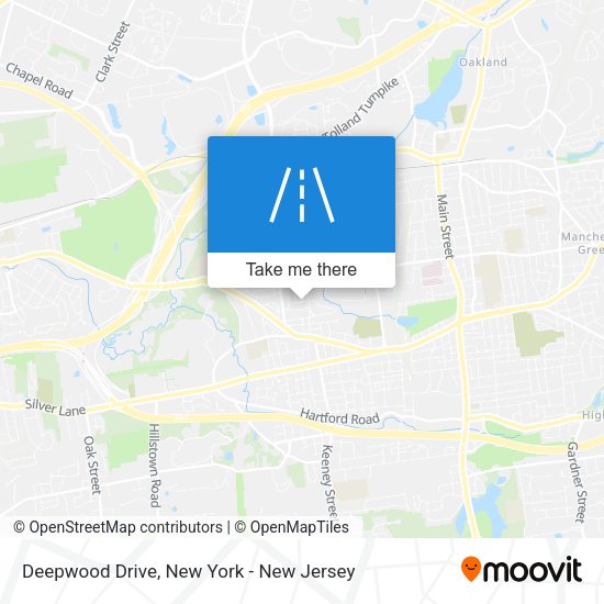 Deepwood Drive map