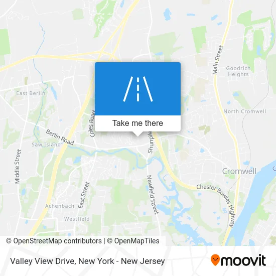 Valley View Drive map