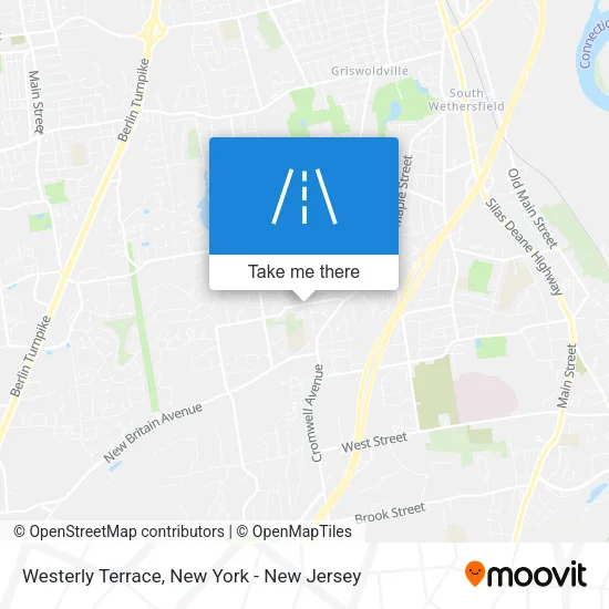 Westerly Terrace map