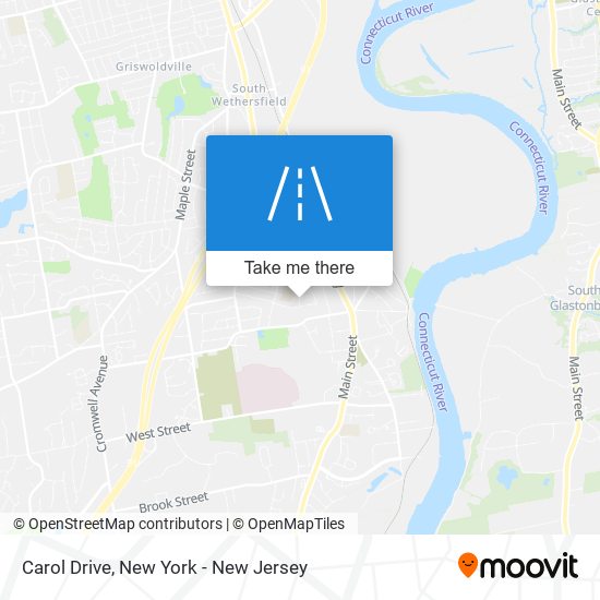 Carol Drive map