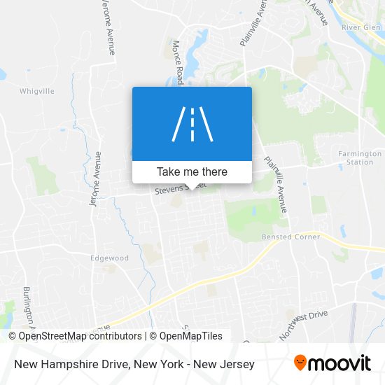 New Hampshire Drive map