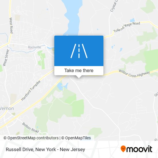 Mapa de Russell Drive