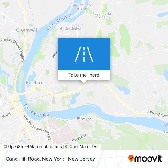 Mapa de Sand Hill Road