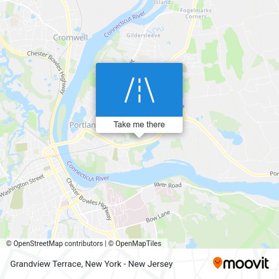 Mapa de Grandview Terrace