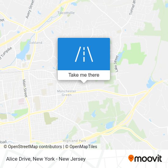 Mapa de Alice Drive