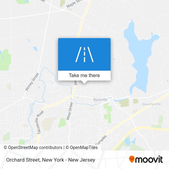 Mapa de Orchard Street
