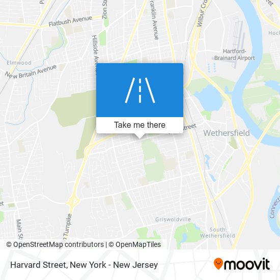 Harvard Street map