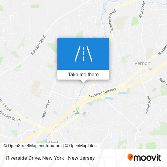 Mapa de Riverside Drive