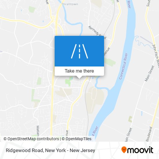 Mapa de Ridgewood Road