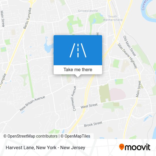 Mapa de Harvest Lane