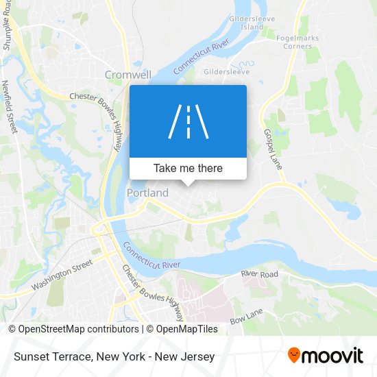 Mapa de Sunset Terrace