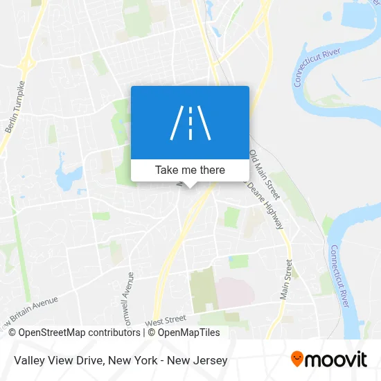 Valley View Drive map